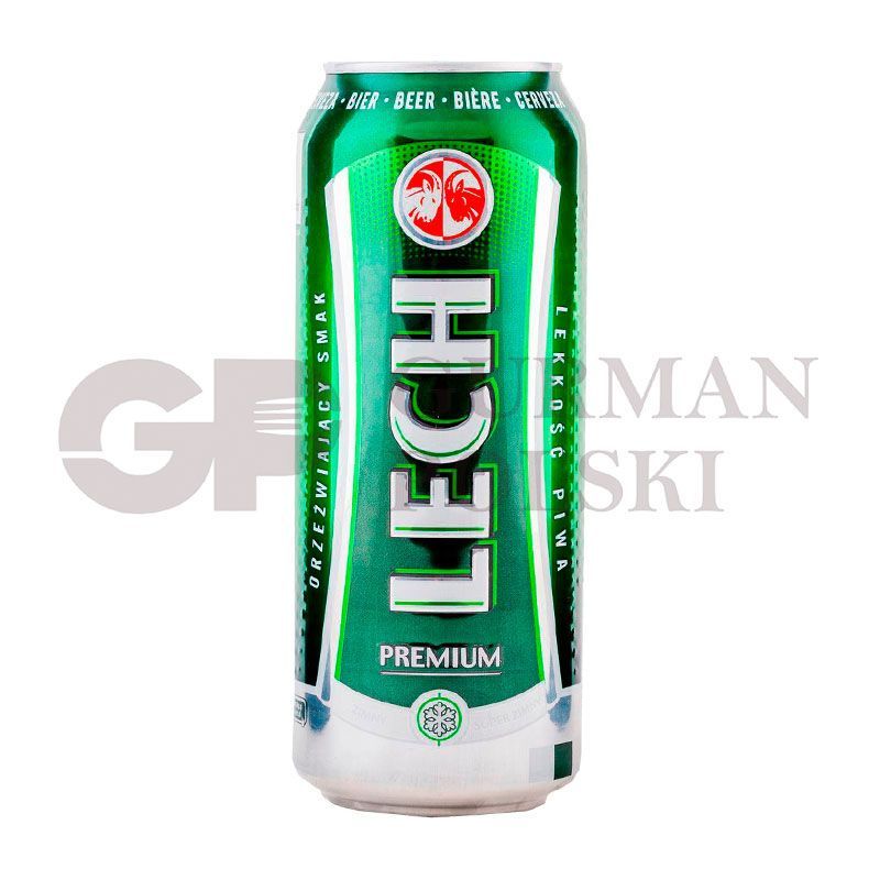 Cerveza LECH 5.2% 500ml