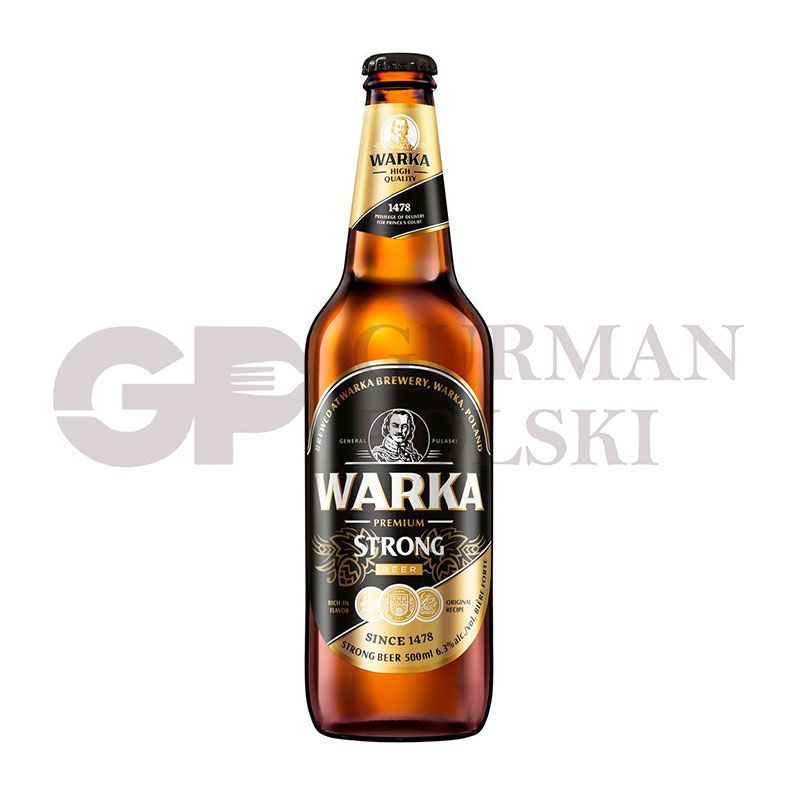 Cerveza WARKA STRONG 5.7% 0.5L