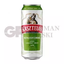 Cerveza KASZTELAN no pasterlizado 5.7% 0.5L