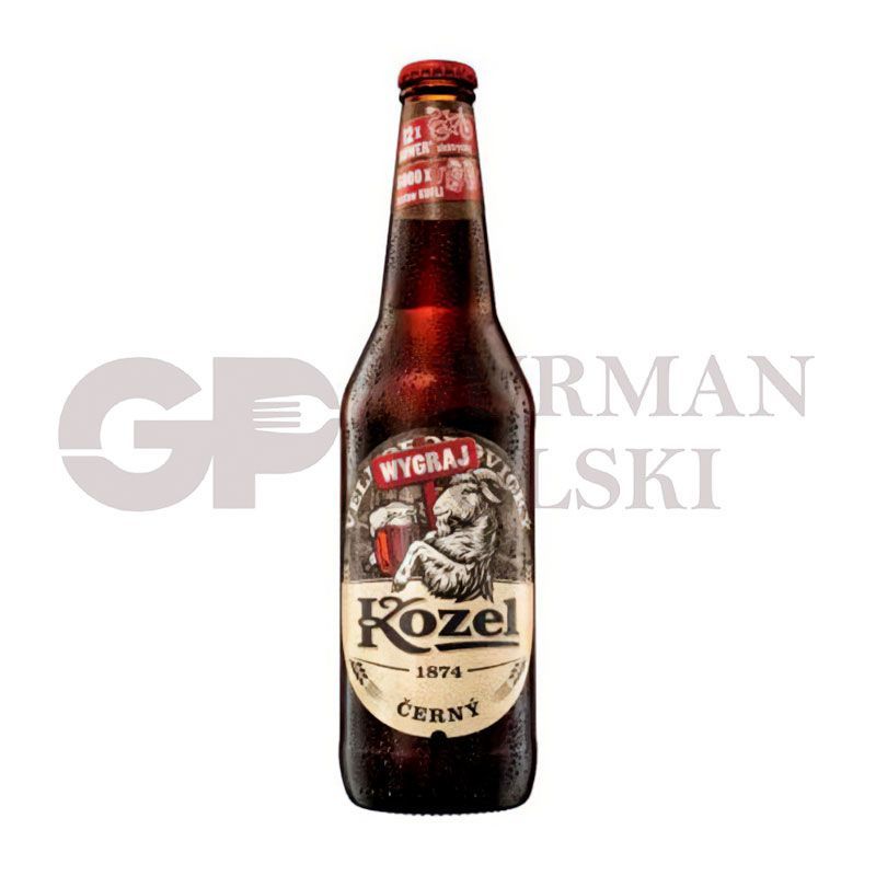 Cerveza KOZEL CERNY negro 3.8% 0.5L