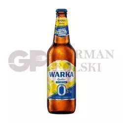 Cerveza WARKA sabor de limon 20% zumo 0% 500ml