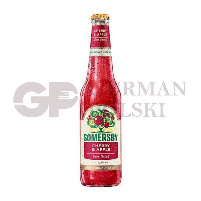 Cerveza SOMERSBY sabor guinda con manzana 4.5% 400ml