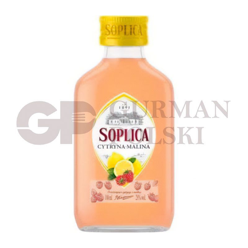 Licor SOPLICA citrina con frambuesa 28% 100ml