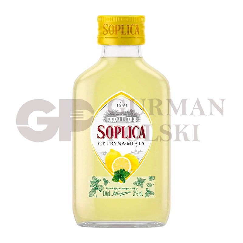 Licor SOPLICA citrina con menta 28% 100ml