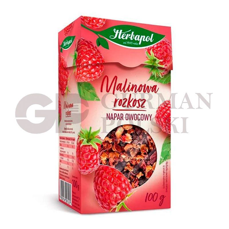 Infusion de frutas delicia de frambuesa 100g HERBAPOL