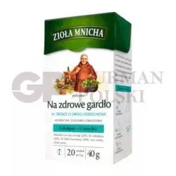 Te ZIOLA MNICHA para una garganta sana 2g x20 BIG ACTIVE