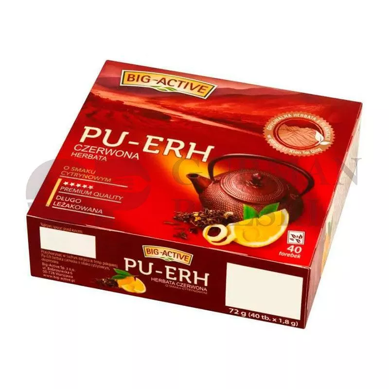 Te BIO con limon PU-ERH 1.8g x40b HERBAPOL