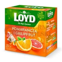 Te exp. naranja pomela en piramidas 2g x20 LOYD