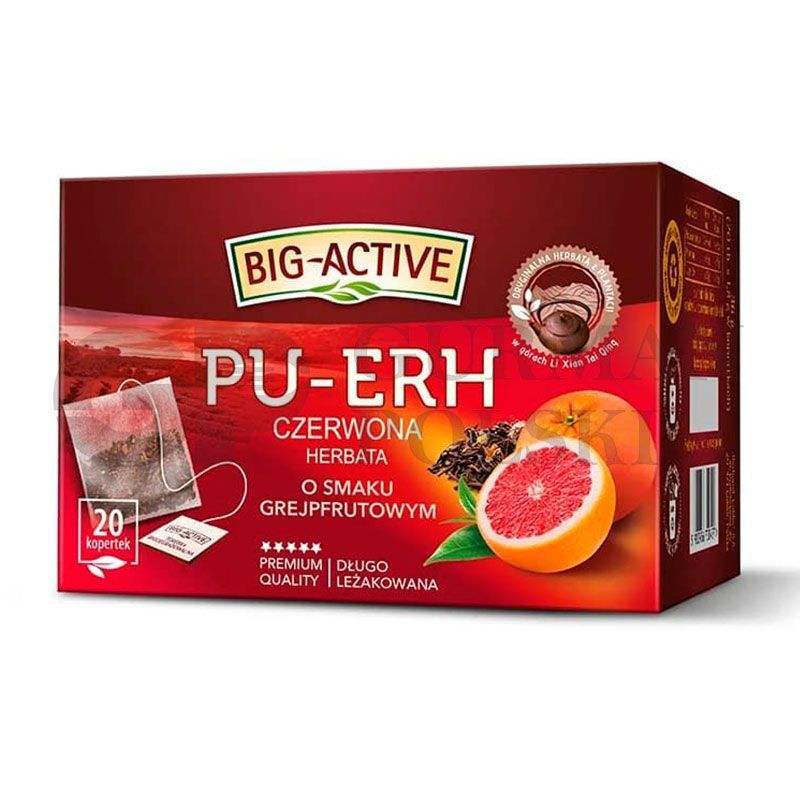 Te PU-ERH pomelo 1.8g x20 BIG ACTIVE