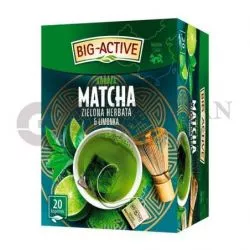 Te verde matcha y lima 1.5g x20 BIG ACTIVE