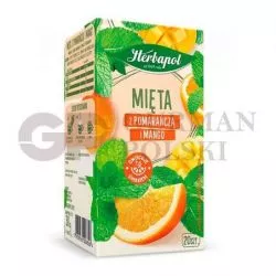 Te negro con menta.naranja.mango 1.5g x20 HERBAPOL