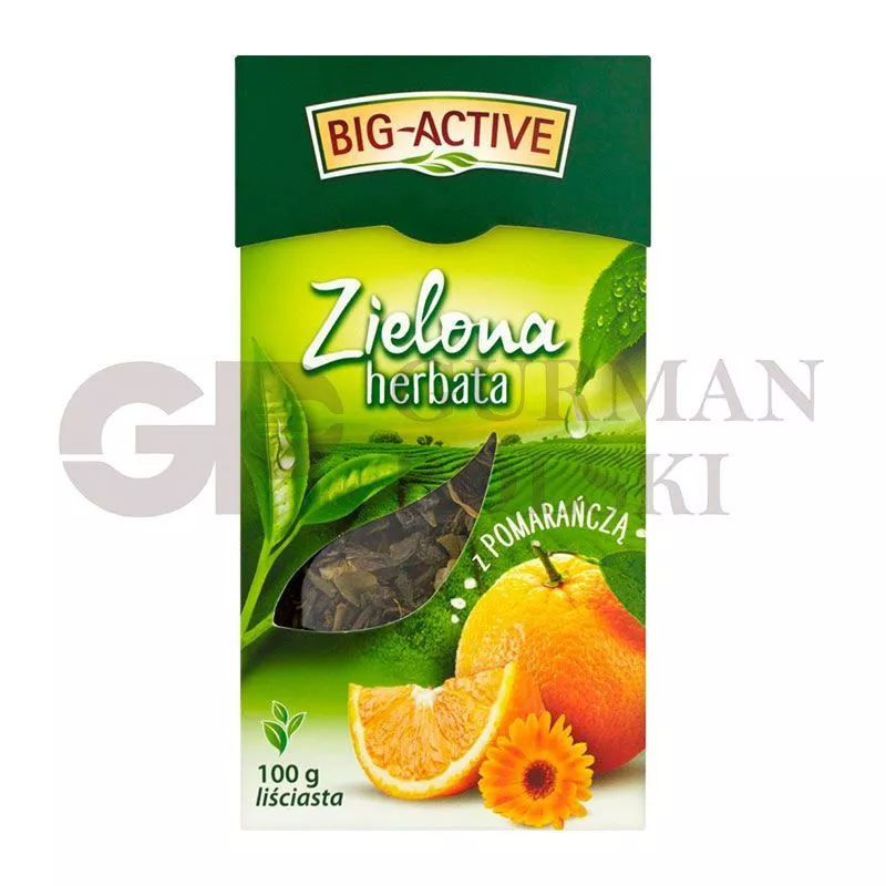 Te verde con naranja 100g BIG ACTIVE