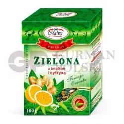 Te verde con limon y jengibre 100gr MALWA