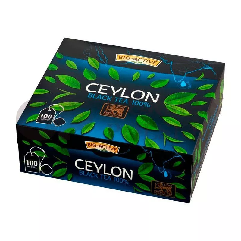 Te negro CEYLON 1.5g x100 BIG ACTIVE