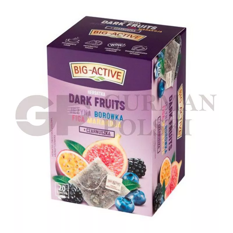 Te de frutos negros 2.25g x20 BIG ACTIVE