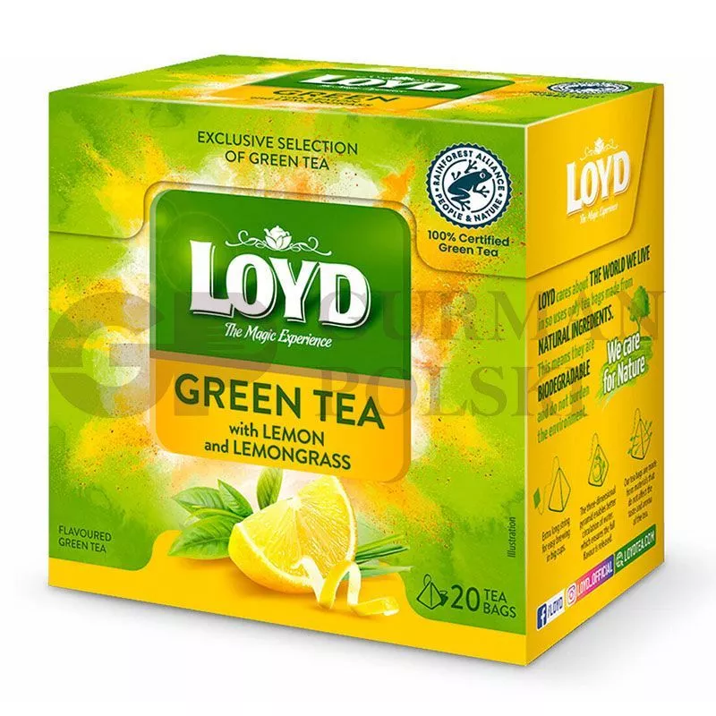 Te LOYD verde con limon 20x1.5g