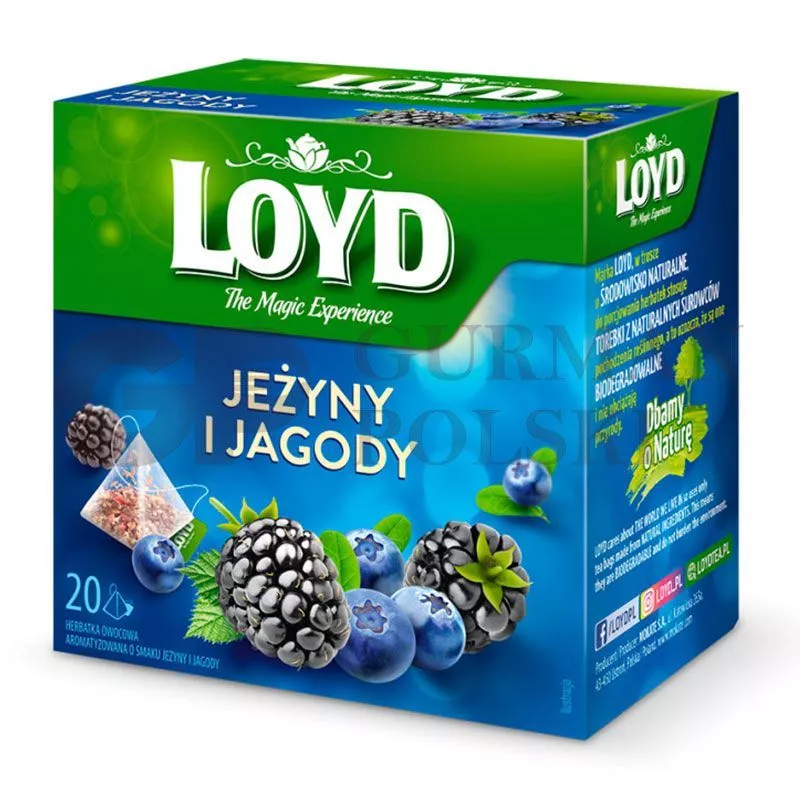 Te con frutas de bosque 2g x20 LOYD 