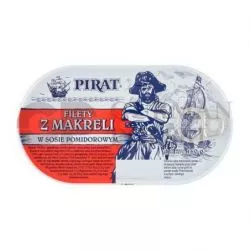 Filetes de caballa en salsa de tomate 160g  PIRAT