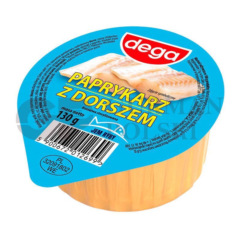 Entrante con bacalao 130g DEGA