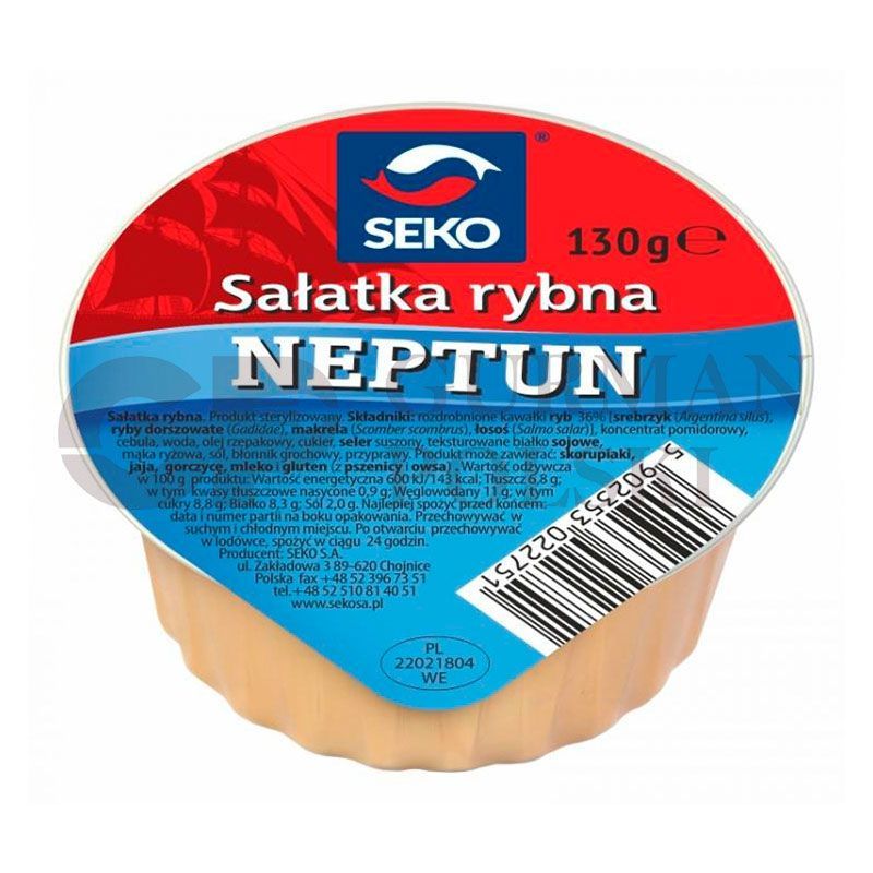 Ensalada de pescado NEPTUN 130gr SEKO