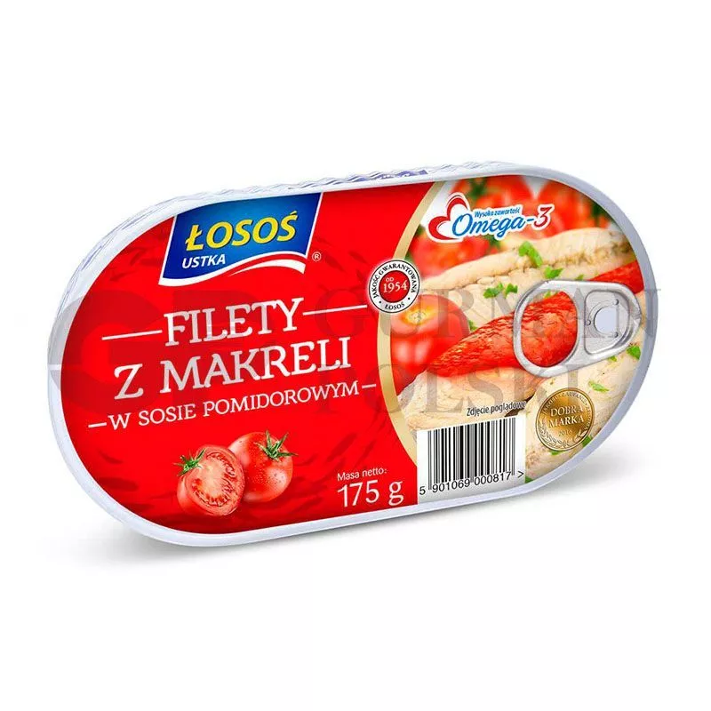 Filetes de caballa en salsa de tomate  175g  LOSOS