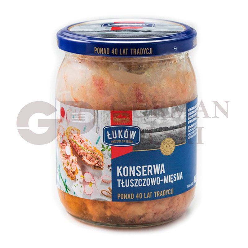 Conserva TLUSZCZOWA MIESNA 465gr LUKOW