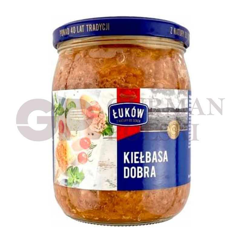 Conserva de carne KIELBASA DOBRA 500gr LUKOW