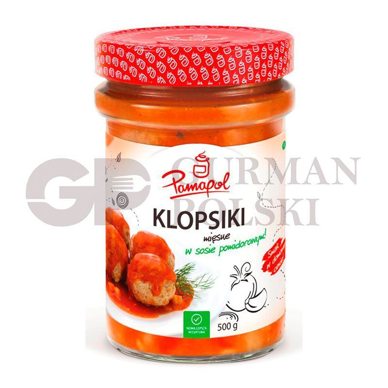 Albondigas en salsa de tomate KLOPSIKI 500gr PAMAPOL