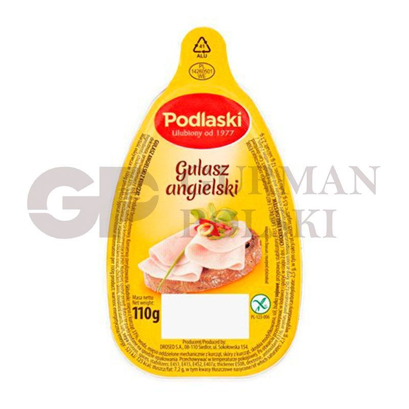 Conserva de carne GULASZ ANGIELSKI 110g DROSED