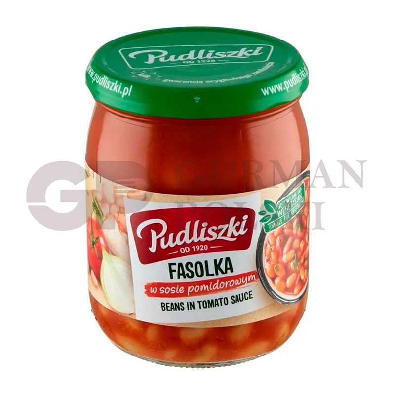 Alubias en salsa de tomate 500g PUDLISZKI