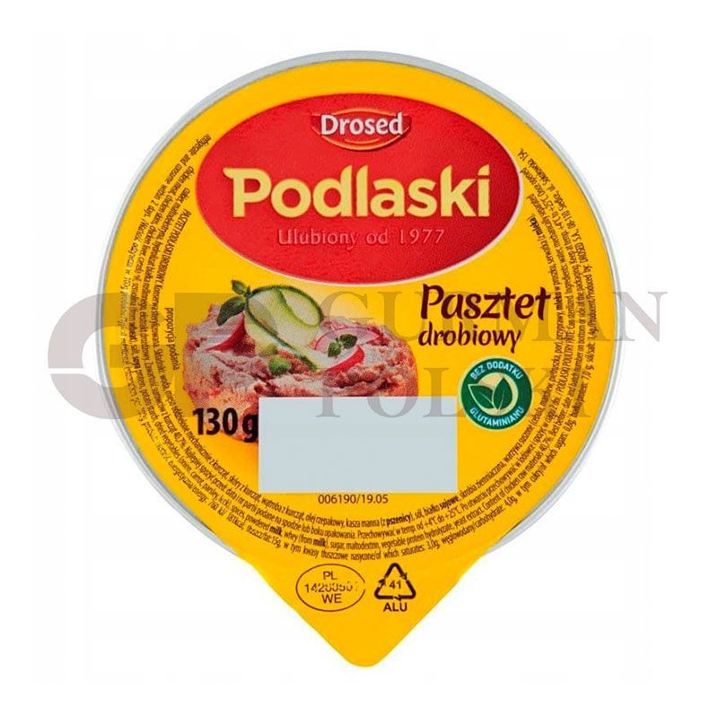 Pate PODLASKI de pollo 130g DROSED