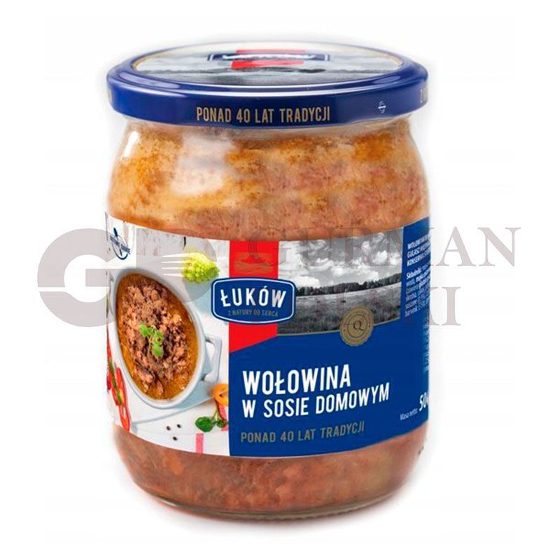 Ternera en salsa de casa 500gr LUKOW