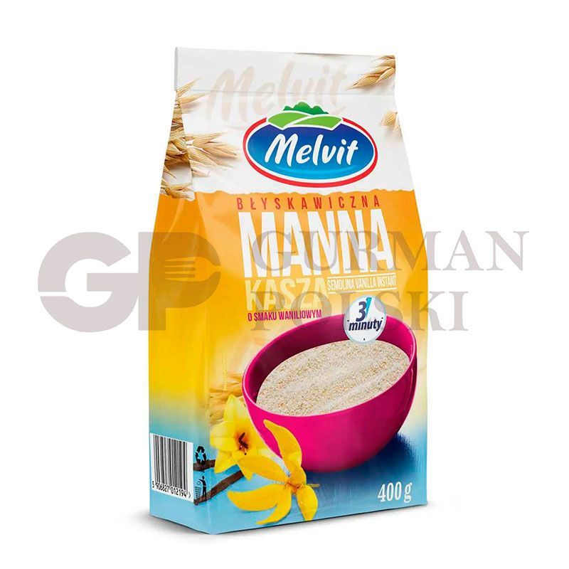 Semola con sabor de vanilla 400g MELVIT