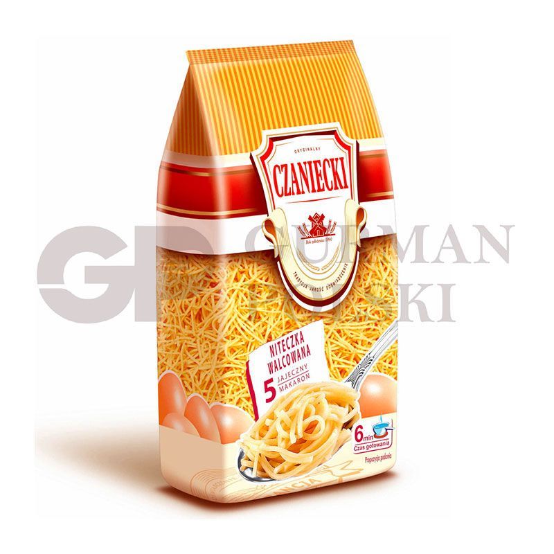 Pasta hecha en casa NITECZKA WALKOWANA 250g CZANIEC