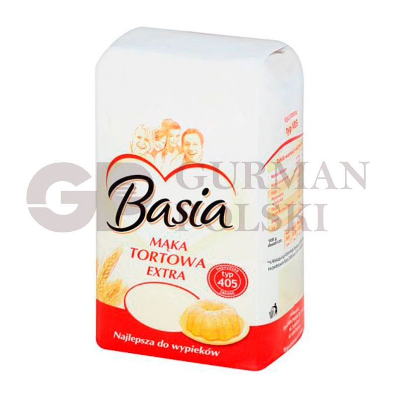 Harina de trigo para tartas 1kg BASIA GOOD MILLS