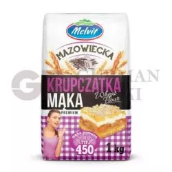 Harina krupczatka MAZOWIECKA 1kg MELVIT