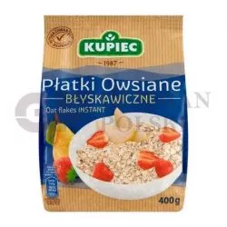 Copos de avena BLYSKAWICZNE instant 400gr KUPIEC