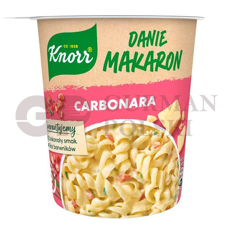 Taza de pasta carbonara 55g KNORR