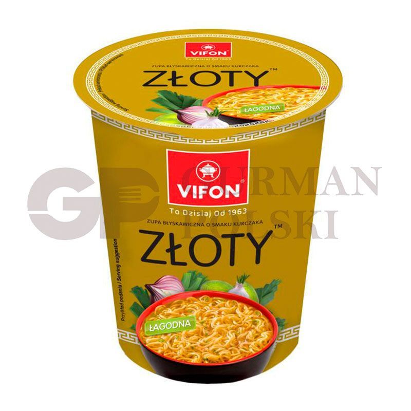 Sopa sabor de pollo en talarines 60g x24 VIFON