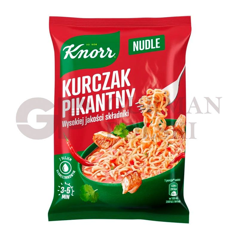 Zupa nudle kurczak pikantny 63g KNORR