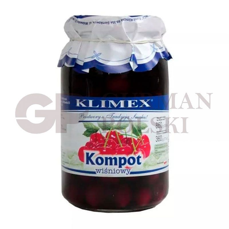 Compota de guinda 900g KLIMEX