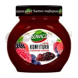 Confitura con frutas de bosque 240g LOWICZ