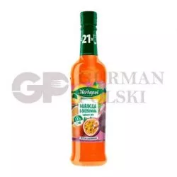 Jarabe con sabor de maracuya con durazno 420ml HERBAPOL