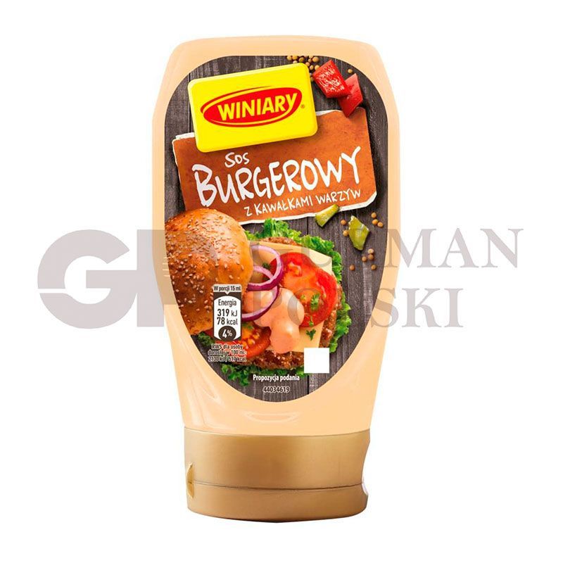 Salsa de hamburguesa 300ml WINIARY