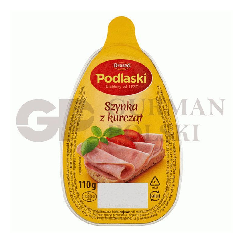 Pate de jamon de pollo 110gr DROSED