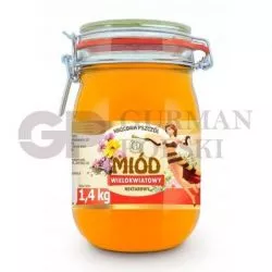 Miel BASNIOWA PASIEKA multifloral 1.4kg DOBRY WYBOR