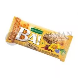 Barrita BA con granos i miel 40g BAKALLAND