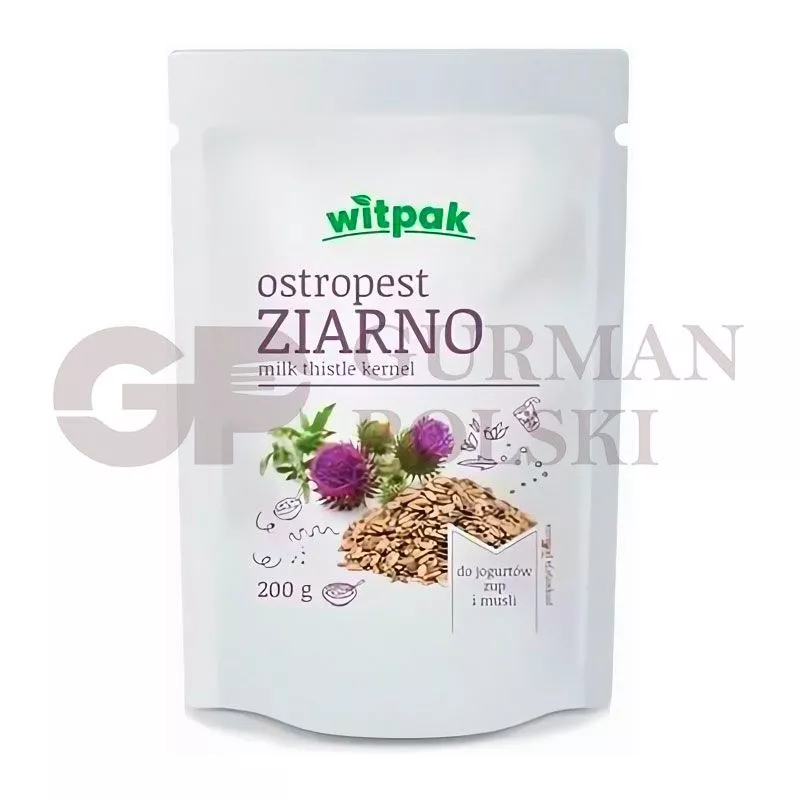 BIO Ostropest ziarno 200gr WITRAK