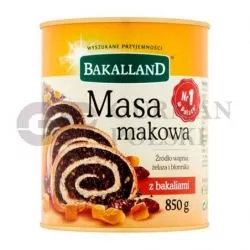 Masa de amapola 850gr BAKALLAND