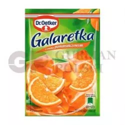 Jalea en polvo con sabor de naranja 72gr Dr.Oetker